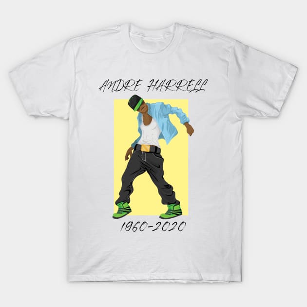 Andre Harrell dancer T-Shirt by Halmoswi